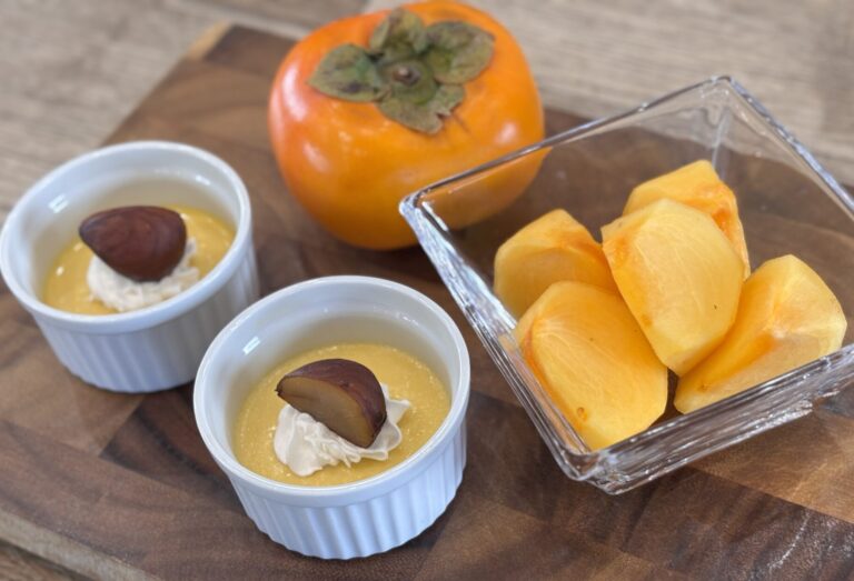 マロンプリン　柿