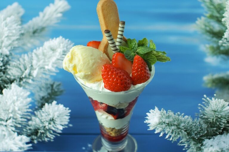 夜景バー　エステラードの〆パフェ