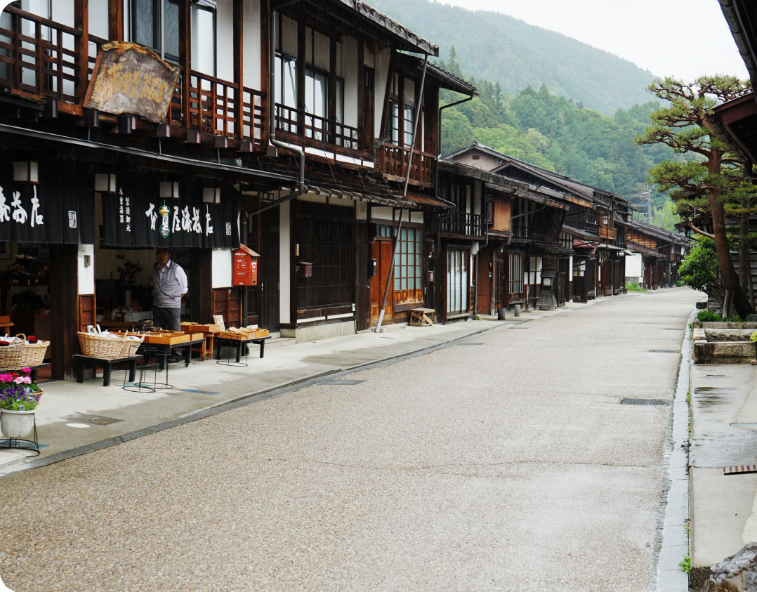 奈良井宿・諏訪湖方面