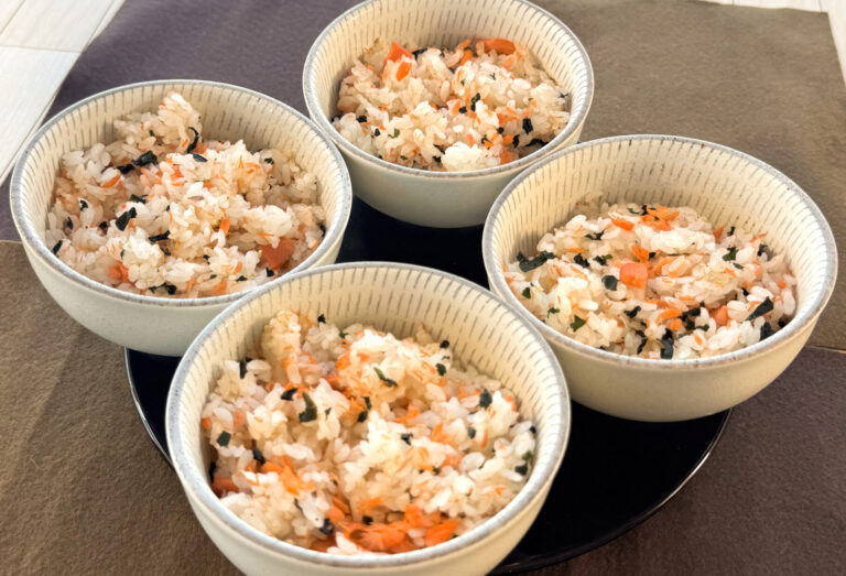 鮭わかめごはん