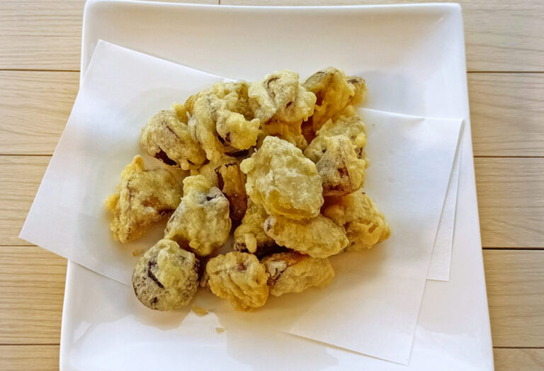 さつまいもの天ぷら（1月）