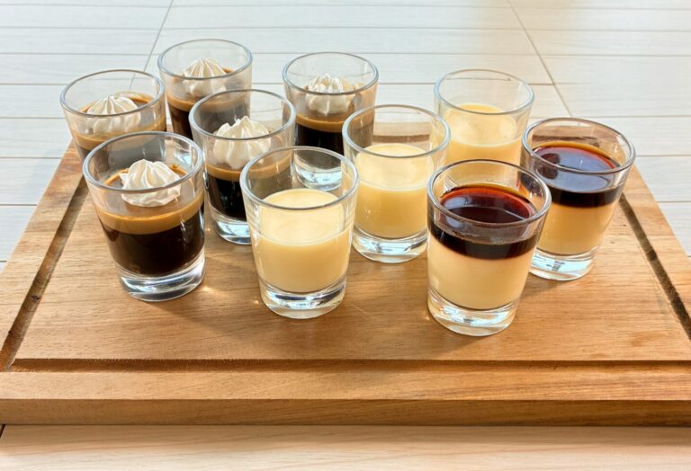 なめらかプリン・コーヒーゼリー