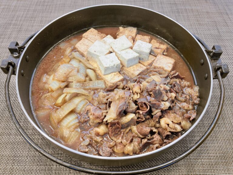 豊西牛の肉豆腐