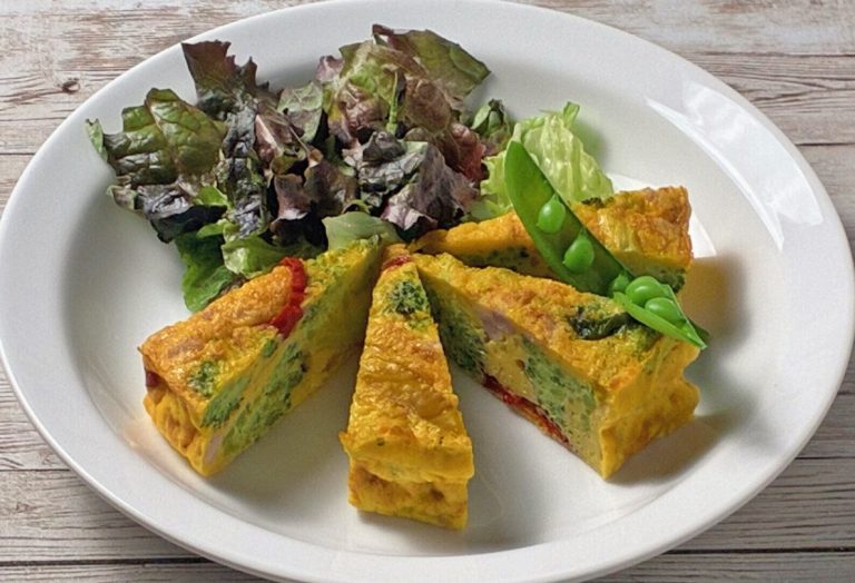 スパニッシュオムレツ（玄米入り）