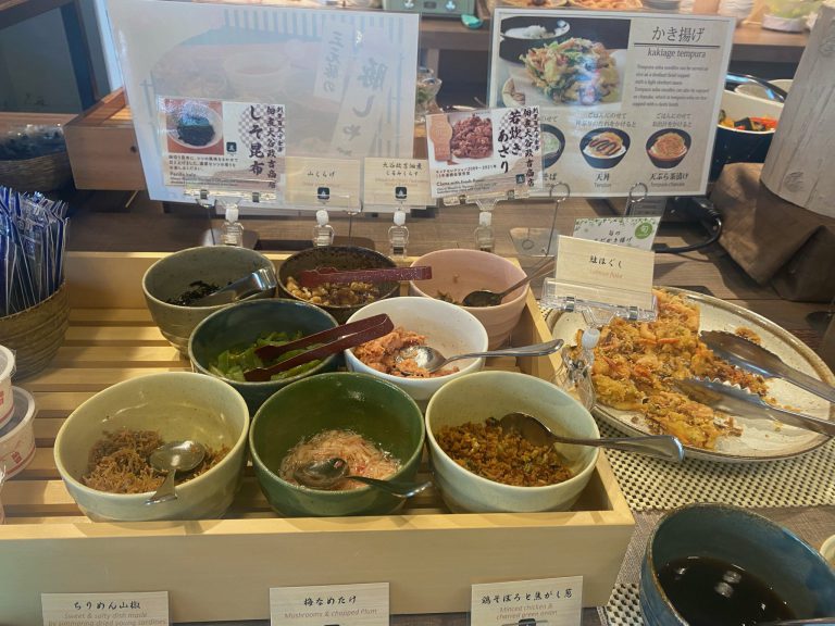 朝食ビュッフェ「お茶漬け」のご紹介