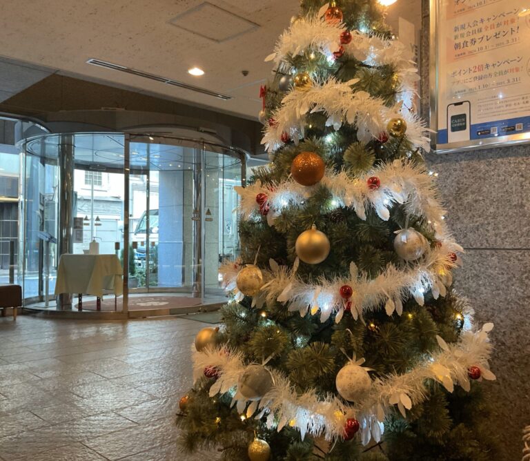 クリスマスの装飾をしました