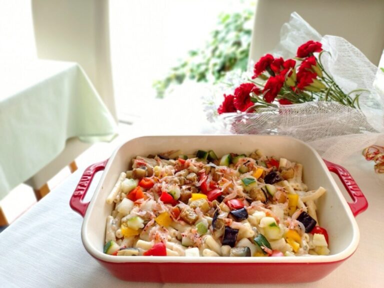 朝食のご案内【桜えびのショートパスタ】
