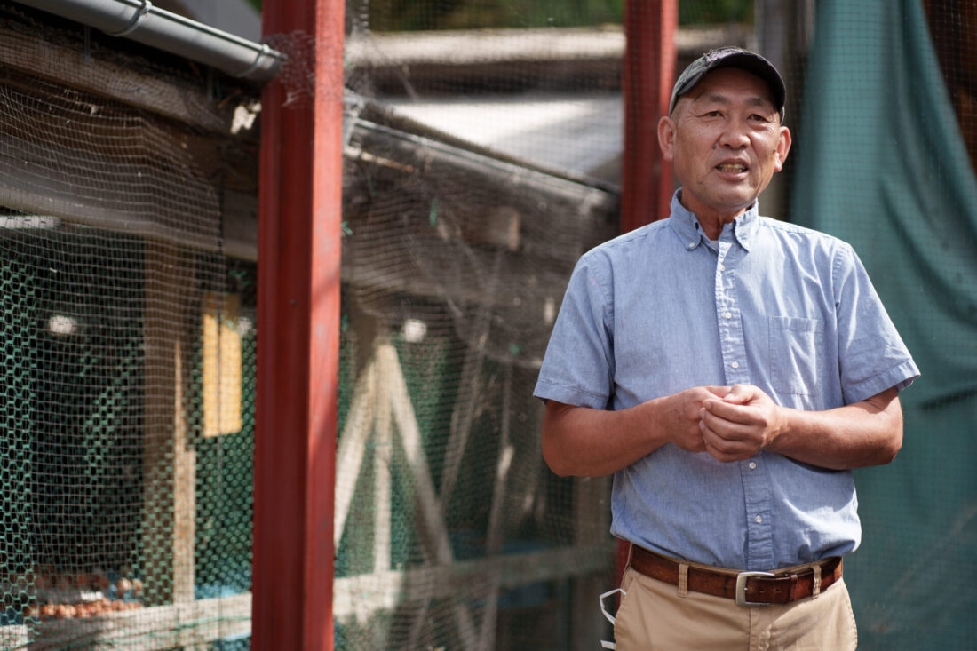 社長 大北覚さん：飼料にこだわり、常に新鮮で安全なたまごをお届けする